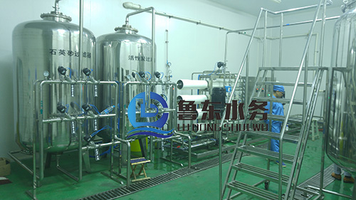 黃海制藥純化水設(shè)備完工總體圖